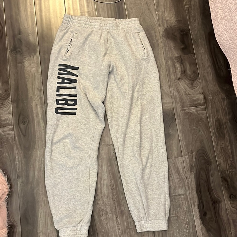 Gray Malibu Brandy Melville Sweatpants